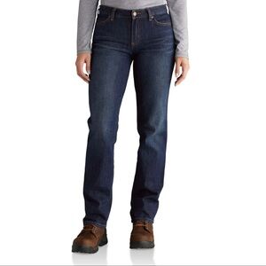 Carhartt Blue Straight Leg Jeans Classic Style